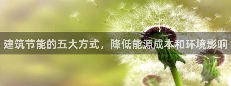 e尊国际是个黑网：建筑节能的五大方式，降低能源成本和环境影响