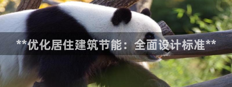e尊国际官方网站：**优化居住建筑节能：全面设计标准**