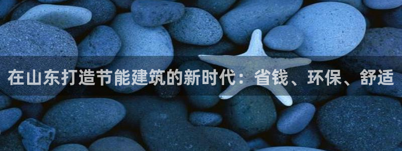 e尊国际平台：在山东打造节能建筑的新时代：省钱、环保、舒适
