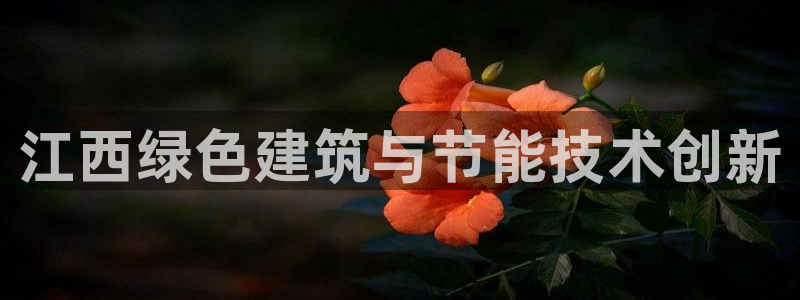 e尊国际app：江西绿色建筑与节能技术创新