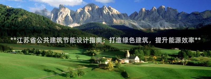 e尊国际客户端：**江苏省公共建筑节能设计指南：打造绿色建筑，提升能源效率**
