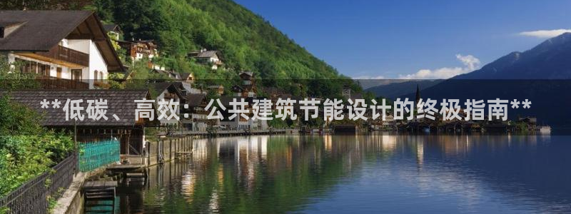 e尊国际网址：**低碳、高效：公共建筑节能设计的终极指南**