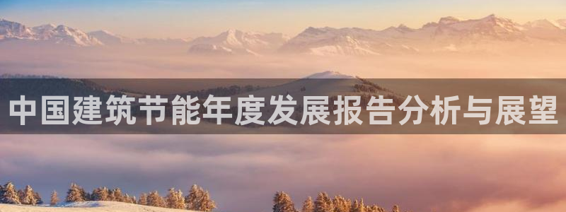 e尊国际的手机登录网站：中国建筑节能年度发展报告分析与展望