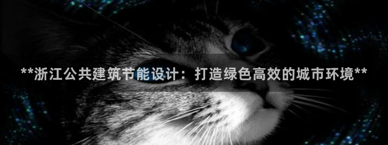 尊亿游戏国际官网：**浙江公共建筑节能设计：打造绿色高效的城市环境**