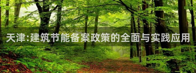 e尊国际-e尊国际官网：天津:建筑节能备案政策的全面与实践应用