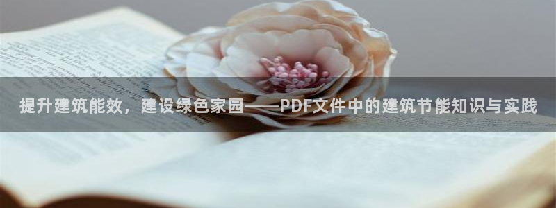 e尊国际官网：提升建筑能效，建设绿色家园——PDF文件中的建筑节能知识与实践