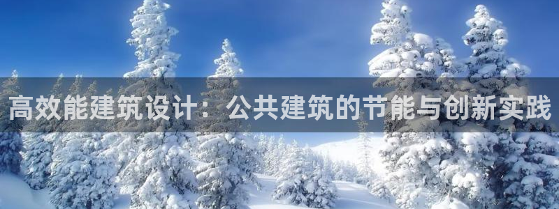 e尊国际官网·网址：高效能建筑设计：公共建筑的节能与创新实践